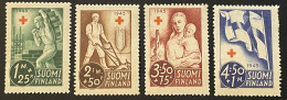FINLAND  - MH* - 1945 - # 278/281 - Neufs