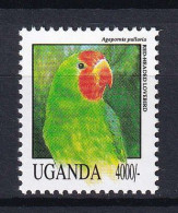 165 OUGANDA 1992 - Y&T 960 - Oiseau Perruche - Neuf ** (MNH) Sans Charniere - Ouganda (1962-...)