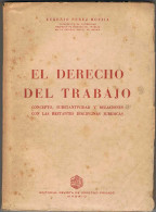 El Derecho Del Trabajo - Eugenio Pérez Botija - Other & Unclassified