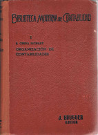 Organización De Contabilidades - Baldomero Cerda Richart - Other & Unclassified