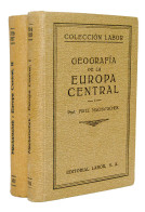 Geografía De La Europa Central. 2 Tomos - Fritz Machatscher - Lifestyle