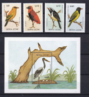 169 SIERRA LEONE 1988 - Y&T 902/05 BF 80 - Oiseau  - Neuf ** (MNH) Sans Charniere - Sierra Leone (1961-...)