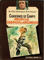 Cuadernos De Campo No. 35. Abubilla, Carraca Y Abejaruco - Félix Rodríguez De La Fuente - Práctico