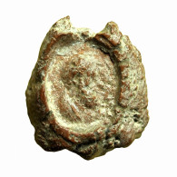 Roman Empire Seal Uniface Clay Terracotta Bulla AE12x14mm Herakles 03823 - L'Anarchie Militaire (235 à 284)