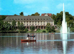 72629404 Bad Salzungen Kurhaus Am Burgsee Fontaene Bad Salzungen - Bad Salzungen