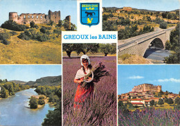 04-GREOUX LES BAINS-N°402-B/0185 - Gréoux-les-Bains