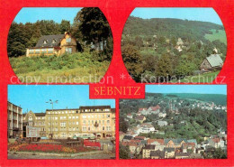 72629367 Sebnitz Gaststaette Finkenbaude OT Hertigswalde Aug Bebel Platz Panoram - Sebnitz