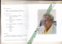 Yvonne Beernaert-Decoster, Torhout 1911, 2013. Honderdjarige. Foto - Obituary Notices