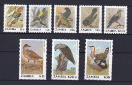 169 ZAMBIE 1990 - Y&T 510/17 - Oiseau  - Neuf ** (MNH) Sans Charniere - Zambie (1965-...)