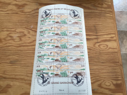 Planche De Timbres No 485A Saint Pierre Et Miquelon - Unused Stamps