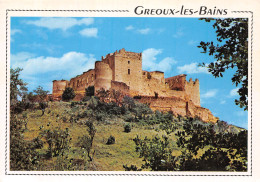04-GREOUX LES BAINS-N°C-4348-D/0055 - Gréoux-les-Bains