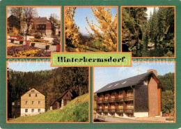 72626462 Hinterhermsdorf HO Gaststaette Erbgericht Dorfbachtal Kahnfahrt Obere S - Sebnitz