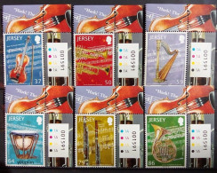 Jersey 2011, Musical Instruments, MNH Stamps Set - Jersey