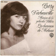 Patty D'Arbanville - La Chanson De Melissa / L'Arbre. Single - Autres & Non Classés