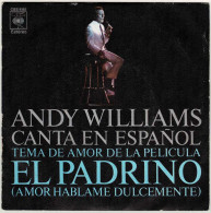 Andy Williams - Tema De Amor De El Padrino / Imagine. Single - Otros & Sin Clasificación