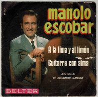 Manolo Escobar - A La Lima Y Al Limón / Guitarra Con Alma. Single - Otros & Sin Clasificación