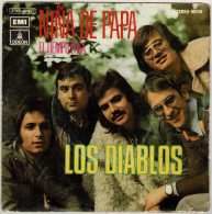 Los Diablos - Niña De Papa / El Tiempo Pasa. Single - Autres & Non Classés