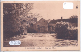 NEUVILLE-SUR-SEINE- VUE SUR L ILOT - ALAIN 8- EDITION EN BISTRE - Altri & Non Classificati