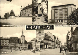 72547383 Glauchau Platz Der Roten Armee Georgius Agricole Denkmal Ingenieurschul - Glauchau