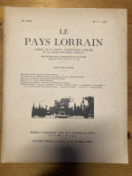 Le Pays Lorrain 1955 4 Tapisseries Chateau De LUNEVILLE Delacroix Et Les Vosges - Lorraine - Vosges