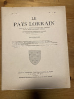 Le Pays Lorrain 1955 3 Notes Sur SARREGUEMINES En 1870 - Lorraine - Vosges