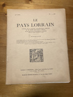 Le Pays Lorrain 1958 2 Les 3 Sièges De NANCY - Lorraine - Vosges