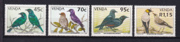 169 VENDA 1994 - Y&T 273/76 - Oiseau - Neuf ** (MNH) Sans Charniere - Venda