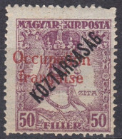 Hongrie Arad 1919 Mi 43 NMH ** Reine Zita   (A8) - Nuevos