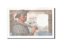 Billet, France, 10 Francs, 10 F 1941-1949 ''Mineur'', 1942, 1942-10-15, SPL - 10 F 1941-1949 ''Mineur''