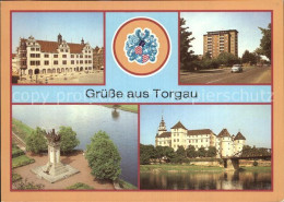 72545151 Torgau Rathaus Hochhaus Eilenburger Strasse Denkmal Schloss Hartenstein - Torgau