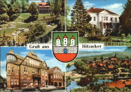 72544491 Hitzacker Elbe Schloss Minigolf Rathaus Panorama Hitzacker (Elbe) - Hitzacker