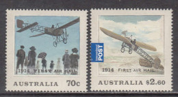 2014 Australia First Airmail Aviation Complete Set Of 2 MNH - Mint Stamps