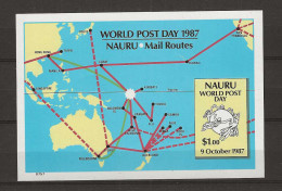 1987 MNH Nauru Mi Block 7 - Nauru