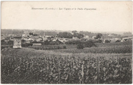 CPA DE MAURECOURT  (YVELINES)  LES VIGNES ET LE PUITS D'ÉPURATION - Maurecourt