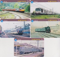 CHINA - TRAIN-03 - SET OF 5 CARDS - Chine