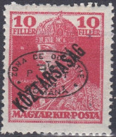 Hongrie Debrecen 1919 Mi 56 MH * Roi Charles IV   (A8) - Debrecen