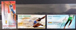 San Marino 2007, World Championships In Athletics In Osaka, MNH Stamps Set - Ongebruikt