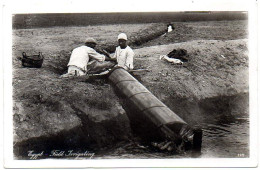 EGYPT Ca. 1925 - UNCIRCULATED POSTAL CARD DEPICTING FIELD IRRIGATING - Cairo