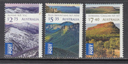 2014 Australia National Parks Mountains Complete Set Of 3  MNH @ BELOW FACE VALUE - Mint Stamps