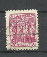 LETTLAND Latvia 1935 O DURE Michel 235 Nice Cancel - Lettland