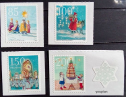 Switzerland 2021, Christmas, MNH Stamps Set - Neufs