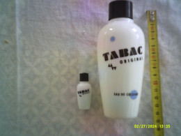 Lot 1 Grand Flacon Vide + 1 Miniature Plein EDC - Tabac Original - Miniatures Men's Fragrances (without Box)