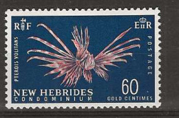 1967 MNH New Hebrides English Mi 262 Postfris** - Nuevos