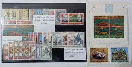 1972-73 Vaticano, Annate Complete-Francobolli Nuovi 36 Valori+1 Foglietto-MNH ** - Unused Stamps