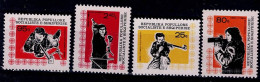 ALBANIA  1978  NATIONAL PUSHING CHAMPIONSHIPS MI No 1973-6 MNH VF!! - Albanien