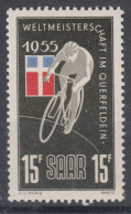 Saar Sarre 1955 Mi#357 Mint Never Hinged - Ongebruikt