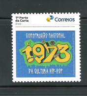 BRAZIL 2023 INSTITUTIONAL STAMP SELO INSTITUCIONAL SI 010 HIP HOP NWE - Personnalisés