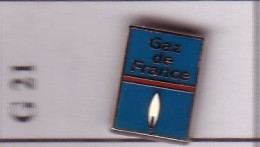 GA21 Pin's Gaz De FRANCE  EDF GDF Achat Immédiat - EDF GDF