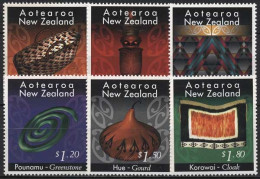 Neuseeland 1996 Kunsthandwerk Der Maori 1481/86 Postfrisch - Neufs