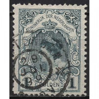 Niederlande 1898 Königin Wilhelmina 63 I B Gestempelt - Usados